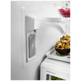 KitchenAid KRFC302EBS Counter Depth French Door Refrigerator, 36 inch Width, 21.9 cu. ft. Capacity, Counter Depth, Water Dispenser (Interior), Ice Dispenser (Freezer Located), Black Stainless Steel colour