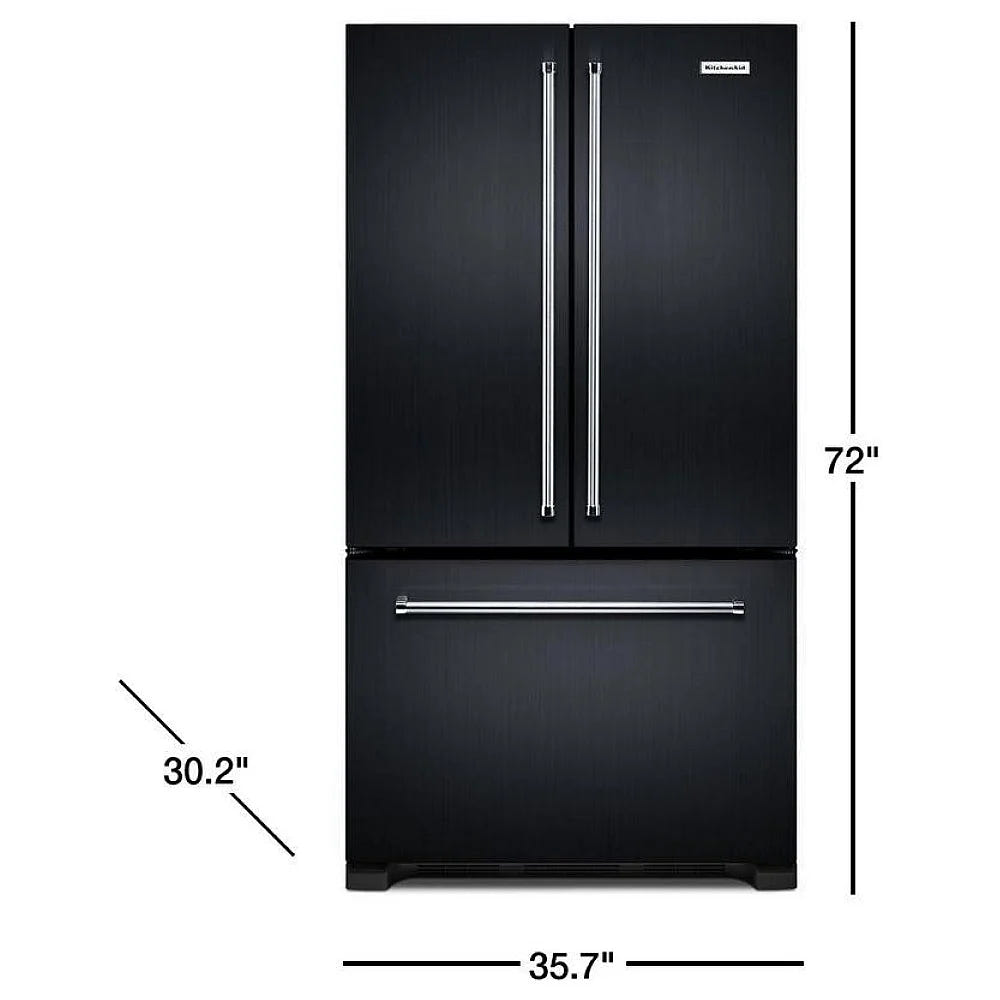 KitchenAid KRFC302EBS 法式门冰箱
