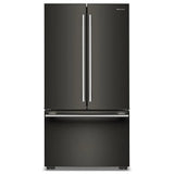 KitchenAid KRFC336SBE French Door Refrigerator, 36 inch Width, 24.8 cu. ft. Capacity, Counter Depth, Water Dispenser (Interior), Ice Dispenser (Freezer Located), ENERGY STAR Certified