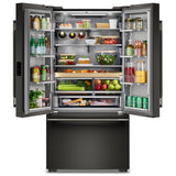 KitchenAid KRFC336SBE French Door Refrigerator, 36 inch Width, 24.8 cu. ft. Capacity, Counter Depth, Water Dispenser (Interior), Ice Dispenser (Freezer Located), ENERGY STAR Certified