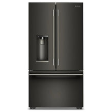 Whirlpool KRFC536SBE French Door Refrigerator, 36 inch Width, 23.1 cu. ft. Capacity, Counter Depth, Water Dispenser (Exterior), Ice Dispenser (Thru Door), ENERGY STAR Certified, Black Ore colour, EveryDrop™ Water Filtration, In-Door-Ice® Storage