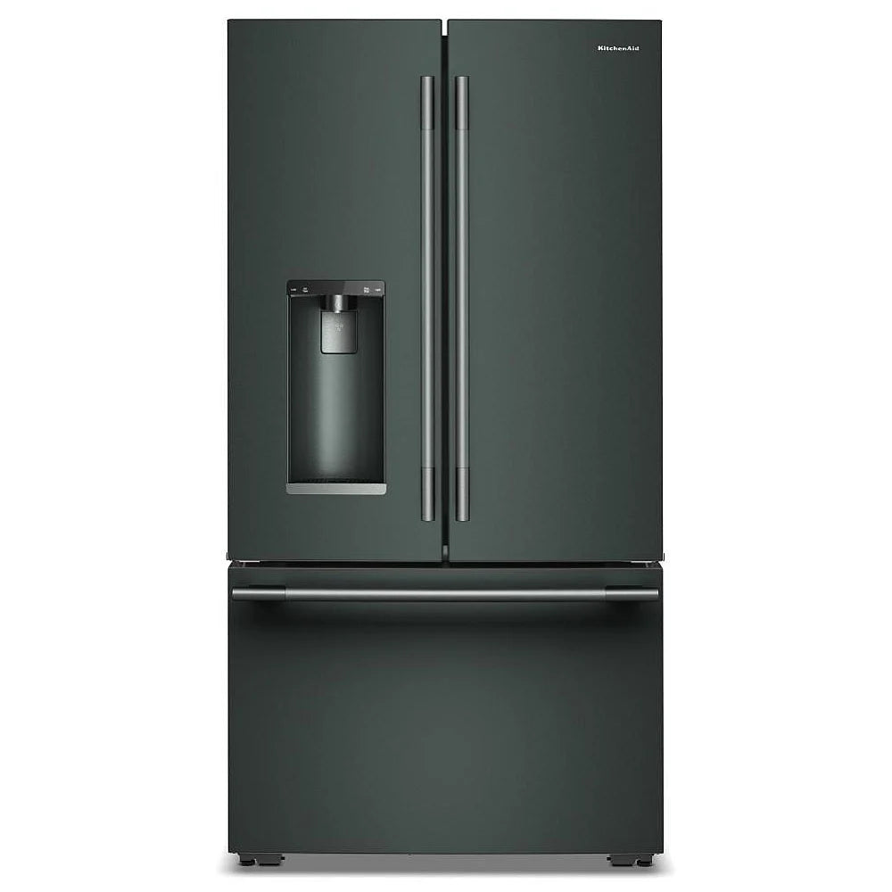 Whirlpool KRFC536SJP French Door Refrigerator, 36 inch Width, 23.1 cu. ft. Capacity, Counter Depth, Water Dispenser (Exterior), Ice Dispenser (Thru Door), ENERGY STAR Certified, Juniper colour, EveryDrop™ Water Filtration, In-Door-Ice® Storage