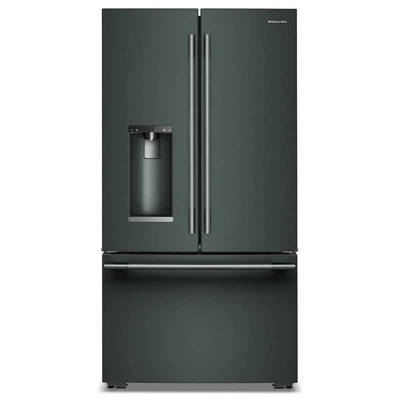 Whirlpool KRFC536SJP French Door Refrigerator, 36 inch Width, 23.1 cu. ft. Capacity, Counter Depth, Water Dispenser (Exterior), Ice Dispenser (Thru Door), ENERGY STAR Certified, Juniper colour, EveryDrop™ Water Filtration, In-Door-Ice® Storage