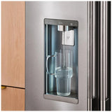 KitchenAid KRFC536SPS French Door Refrigerator, 36 inch Width, 23.1 cu. ft. Capacity, Counter Depth, Water Dispenser (Exterior), Ice Dispenser (Thru Door), ENERGY STAR Certified, Stainless Steel colour, EveryDrop™ Water Filtration, In-Door-Ice® Storage