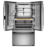 KitchenAid KRFC536SPS French Door Refrigerator, 36 inch Width, 23.1 cu. ft. Capacity, Counter Depth, Water Dispenser (Exterior), Ice Dispenser (Thru Door), ENERGY STAR Certified, Stainless Steel colour, EveryDrop™ Water Filtration, In-Door-Ice® Storage
