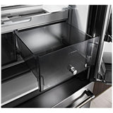 KitchenAid KRFC704FBS Counter Depth French Door Refrigerator, 36 inch Width, 23.8 cu. ft. Capacity, Counter Depth, Water Dispenser (Exterior), Ice Dispenser (Thru Door), Black Stainless Steel colour