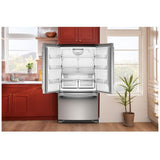 KitchenAid KRFF136SPS French Door Refrigerator, 36 inch Width, 25.2 cu. ft. Capacity, Water Dispenser (Interior), Ice Dispenser (Freezer Located), ENERGY STAR Certified, PrintShield Stainless colour
