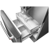 KitchenAid KRFF300ESS French Door Refrigerator, 30 inch Width, 19.7 cu. ft. Capacity, Water Dispenser (Interior), Ice Dispenser (Freezer Located), Stainless Steel colour