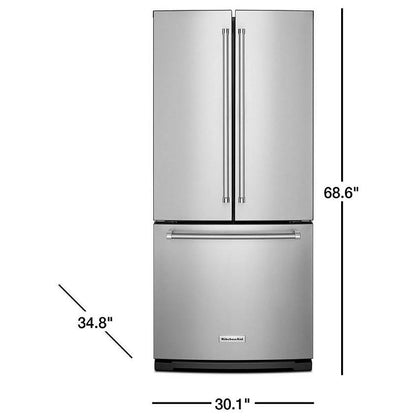 KitchenAid KRFF300ESS 法式门冰箱
