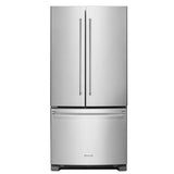 KitchenAid KRFF302ESS French Door Refrigerator, 33 inch Width, 22.1 cu. ft. Capacity, Water Dispenser (Interior), Ice Dispenser (Freezer Located), ENERGY STAR Certified, Stainless Steel colour