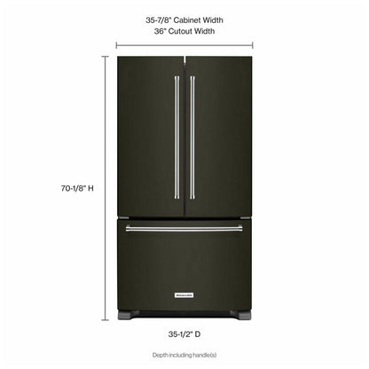 KitchenAid KRFF305EBS French Door Refrigerator