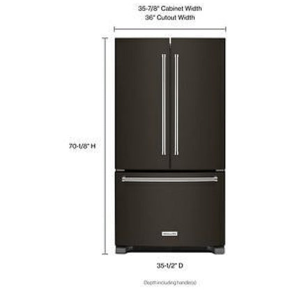KitchenAid KRFF305EBS French Door Refrigerator