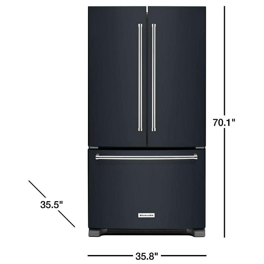 KitchenAid KRFF305EBS 法式门冰箱