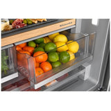 KitchenAid KRFF336SPS French Door Refrigerator, 36 inch Width, 31 cu. ft. Capacity, Water Dispenser (Interior), Ice Dispenser (Freezer Located), ENERGY STAR Certified, PrintShield Stainless colour