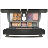 KitchenAid KRFF436SBE French Door Refrigerator, 36 inch Width, 30 cu. ft. Capacity, Water Dispenser (Exterior), Ice Dispenser (Thru Door), ENERGY STAR Certified, Black Ore colour