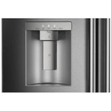 KitchenAid KRFF436SBE French Door Refrigerator, 36 inch Width, 30 cu. ft. Capacity, Water Dispenser (Exterior), Ice Dispenser (Thru Door), ENERGY STAR Certified, Black Ore colour