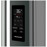 KitchenAid KRFF436SJP French Door Refrigerator, 36 inch Width, 30 cu. ft. Capacity, Water Dispenser (Exterior), Ice Dispenser (Thru Door), ENERGY STAR Certified, Juniper colour