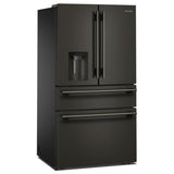 KitchenAid KRMF436SBE French Door Refrigerator, 36 inch Width, 29 cu. ft. Capacity, Water Dispenser (Exterior), Ice Dispenser (Thru Door), ENERGY STAR Certified, Black Ore colour