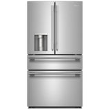 KitchenAid KRMF436SPS French Door Refrigerator, 36 inch Width, 29 cu. ft. Capacity, Water Dispenser (Exterior), Ice Dispenser (Thru Door), ENERGY STAR Certified, PrintShield Stainless colour