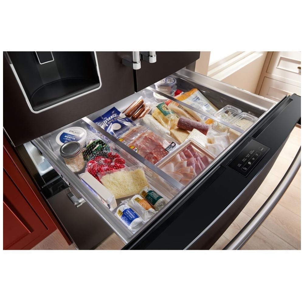 KitchenAid KRMF536RBS Full Size French Door Refrigerator