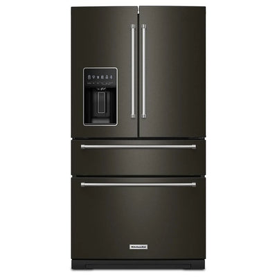 KitchenAid KRMF536RBS 全尺寸法式门冰箱