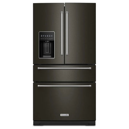 KitchenAid KRMF536RBS 全尺寸法式门冰箱