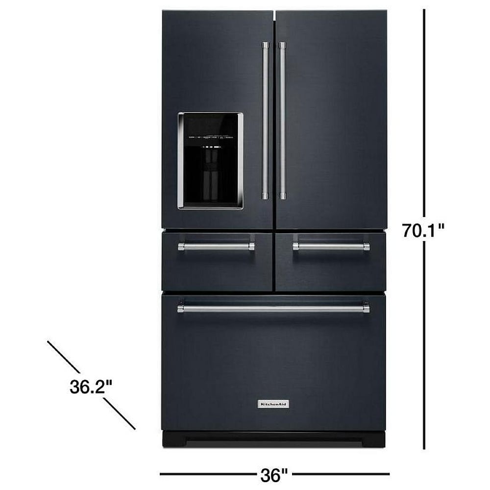 KitchenAid KRMF706EBS French Door Refrigerator