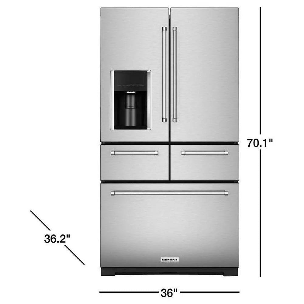 KitchenAid KRMF706ESS 法式门冰箱