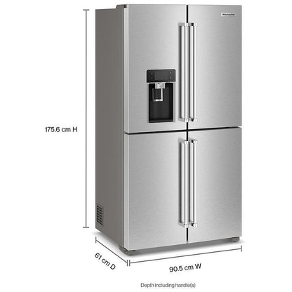 KitchenAid KRQC736RPS Counter Depth French Door Refrigerator