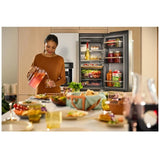 KitchenAid KRQC736RPS Counter Depth French Door Refrigerator, 36 inch Width, 19.4 cu. ft. Capacity, Counter Depth, Water Dispenser (Exterior), Ice Dispenser (Thru Door), ENERGY STAR Certified, Stainless Steel colour