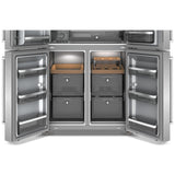 KitchenAid KRQC736RPS Counter Depth French Door Refrigerator, 36 inch Width, 19.4 cu. ft. Capacity, Counter Depth, Water Dispenser (Exterior), Ice Dispenser (Thru Door), ENERGY STAR Certified, Stainless Steel colour