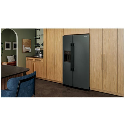KitchenAid KRSC536RJP Side by Side Counter Depth Refrigerator, 36 inch Width, Counter Depth, Ice Dispenser (Thru Door), Water Dispenser (Exterior), ENERGY STAR Certified, 20.8 cu. ft. Capacity, Juniper colour, FreshFlow™