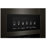 KitchenAid KRSC700HBS Side by Side Refrigerator | 36" Counter Depth, 19.9 Cu. Ft. Capacity, Black Stainless Steel