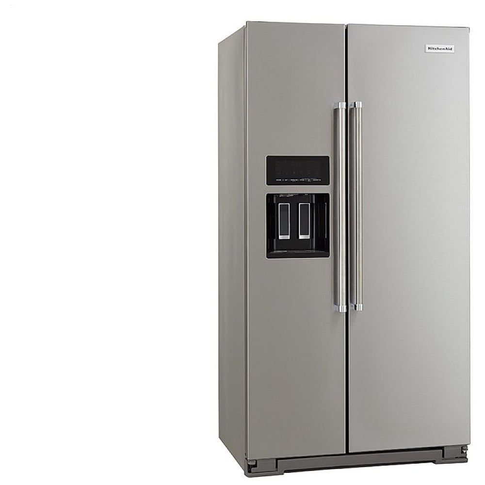 KitchenAid KRSC700HPS Side by Side Refrigerator, 36 inch Width, Counter Depth, 19.99 cu. ft. Capacity, Water Dispenser (Exterior), Ice Dispenser (Thru Door), Stainless Steel