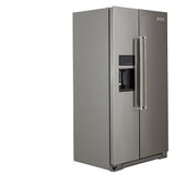 KitchenAid KRSC700HPS Side by Side Refrigerator, 36 inch Width, Counter Depth, 19.99 cu. ft. Capacity, Water Dispenser (Exterior), Ice Dispenser (Thru Door), Stainless Steel