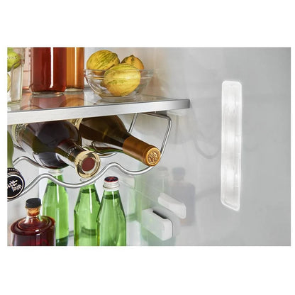 KitchenAid KRSC700HPS 并排式冰箱，36 英寸宽，台面深度，19.99 立方英尺容量，饮水机（外部），制冰机（门内），不锈钢色农产品保鲜器