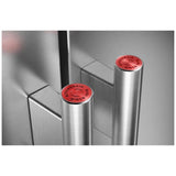 KitchenAid KRSF536RPS Side by Side Refrigerator, 36 inch Width, Ice Dispenser (Thru Door), Water Dispenser (Exterior), 28.7 cu. ft. Capacity, ENERGY STAR Certified, FingerPrint Resistant Stainless Steel colour