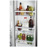 KitchenAid KRSF705HBS Side by Side Refrigerator - 36" Width, 24.8 Cu. Ft. Capacity, Black Stainless Steel