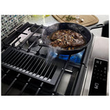 KitchenAid KSDG950ESS Dual Fuel Range, 6.4 cu. ft. Capacity, 30 inch Exterior Width, True Convection, 4 Burners, Self Clean, Stainless Steel colour