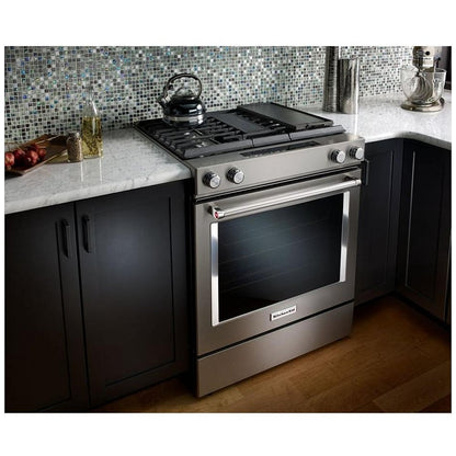 KitchenAid KSDG950ESS Dual Fuel Range