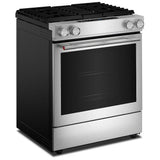 Kitchenaid KSDV730TPS 30" 4-Burner Dual Fuel Downdraft Slide-In Range KSDV730TPS