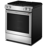 Kitchenaid KSDV730TPS 30" 4-Burner Dual Fuel Downdraft Slide-In Range KSDV730TPS