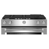 KitchenAid KSGB900ESS Gas Range, 6.5 cu. ft. Capacity, 30 inch Exterior Width, Self Clean, True Convection, 5 Burners, Oven Drawer, 19,000 BTU Highest Burner, Stainless Steel colour