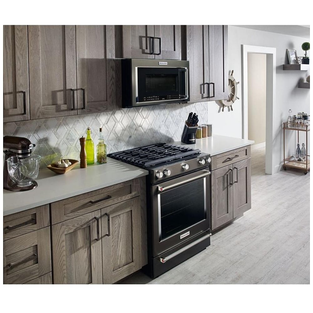 KitchenAid KSGG700EBS Gas Ranges