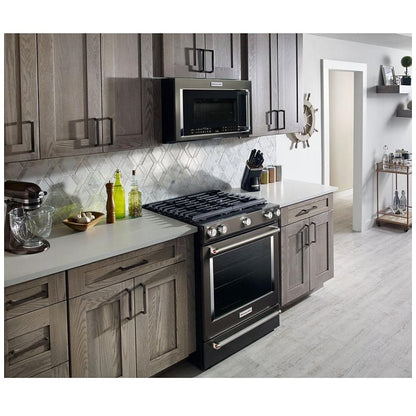 KitchenAid KSGG700EBS Gas Ranges