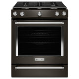 KitchenAid KSGG700EBS Gas Ranges