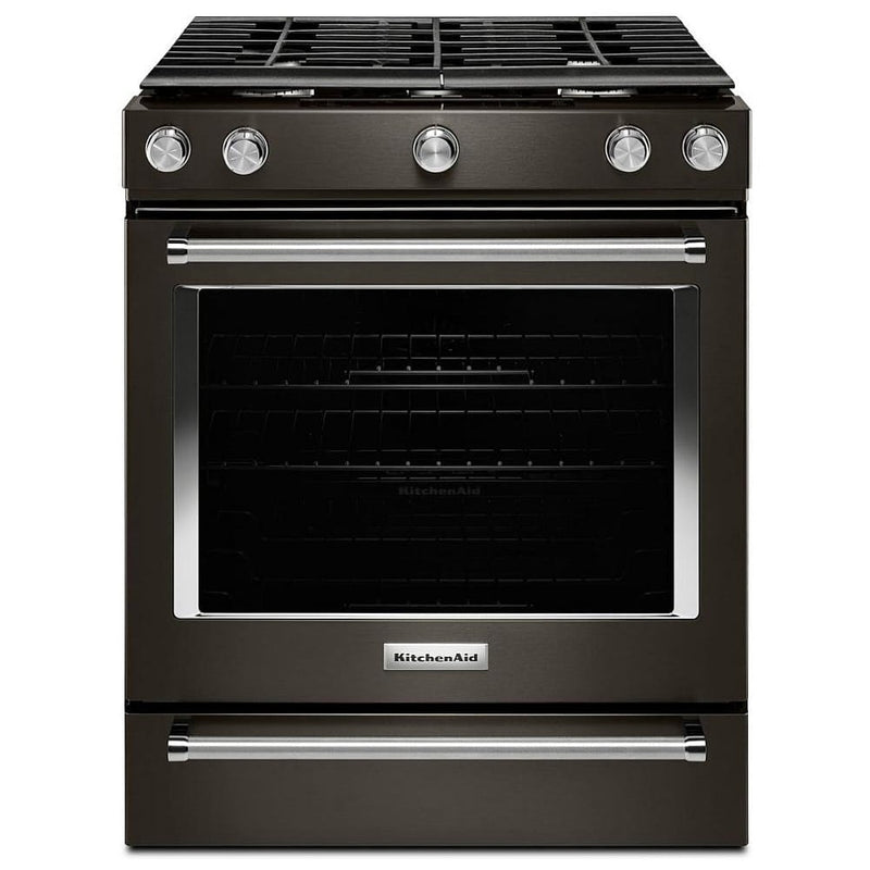 KitchenAid KSGG700EBS Gas Ranges