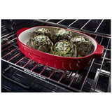 KitchenAid KSGG700ESS Gas Range, 5.8 cu. ft. Capacity, 30 inch Exterior Width, Self Clean, True Convection, 5 Burners, Storage Drawer, 17,000 BTU Highest Burner, Stainless Steel colour