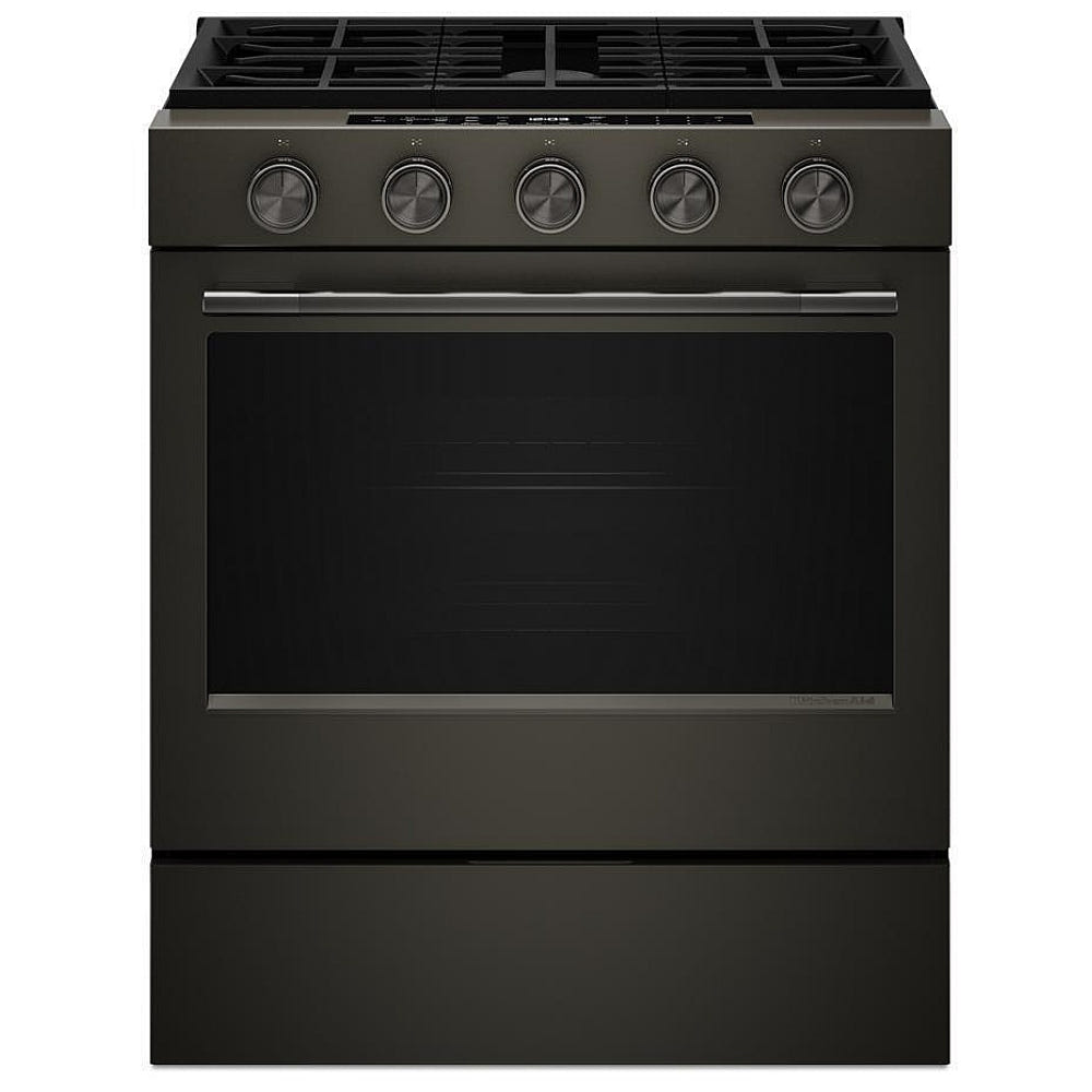 KitchenAid KSGS530SBE 30" Gas Range 5 Cu. Ft True Convection