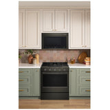 KitchenAid KSGS530SBE Gas Range, 5 cu. ft. Capacity, 30 inch Exterior Width, Self Clean, True Convection, 5 Burners, Storage Drawer, Air Fry, 18,000 BTU Highest Burner, Black Ore colour